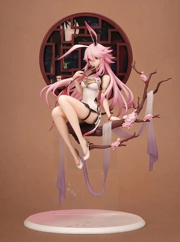 Sakura Yae [Bonus] Houkai 3rdChinese Obleko Ver. PVC Slika Houkai 3. Sakura Yae Anime Slika Seksi Dekle Akcijska Figura, Igrače 30 cm