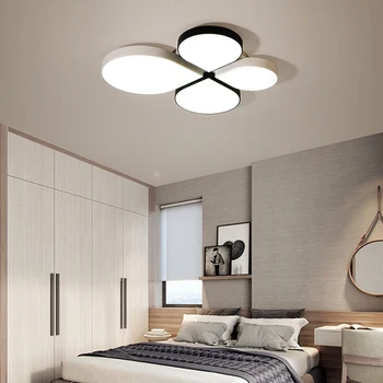 Minimalističen LED dnevna soba svetlobe ustvarjalne Nordijska spalnica stropne luči minimalističen sodobni otroški sobi luč